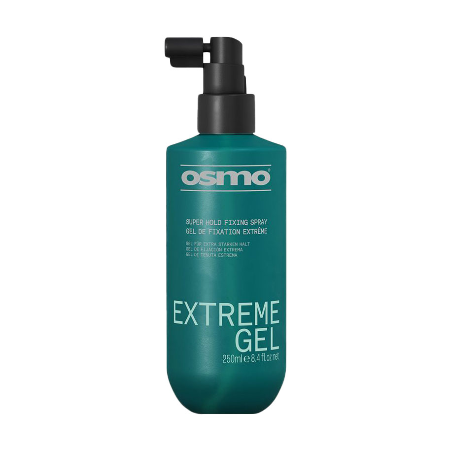 Спрей для укладання волосся Osmo Extreme Gel Super Hold Fixing Spray екстрасильної фіксації, 250 мл